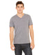 Bella + Canvas 3415C - Unisex Triblend V-Neck T-Shirt - Gray Triblend