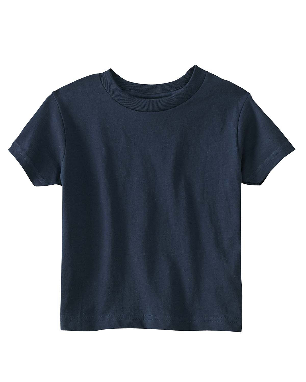 Toddler Cotton Jersey T-Shirt - Navy