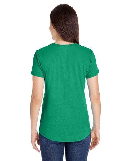Women's Triblend T-Shirt - Heather Green