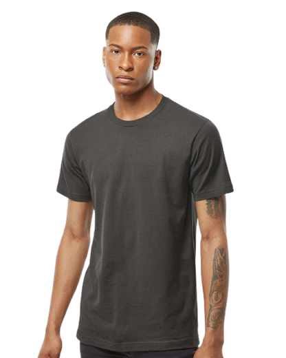 Unisex Fine Jersey Tee - Charcoal