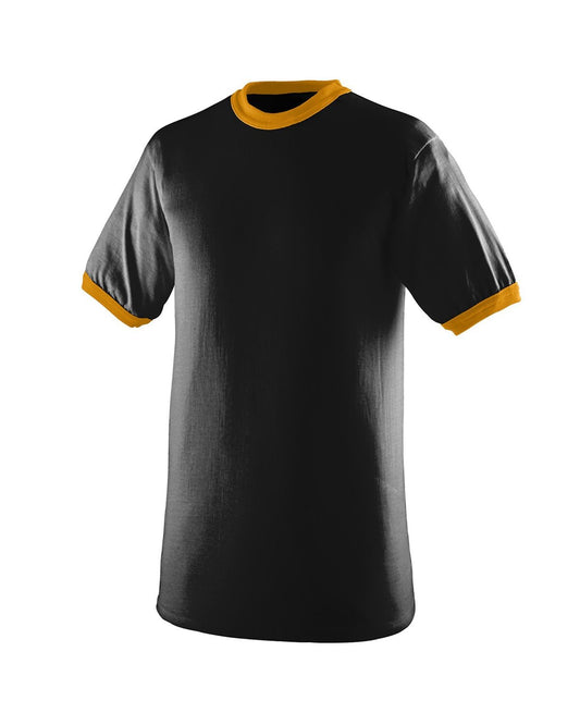 50/50 Ringer T-Shirt - Black / Gold