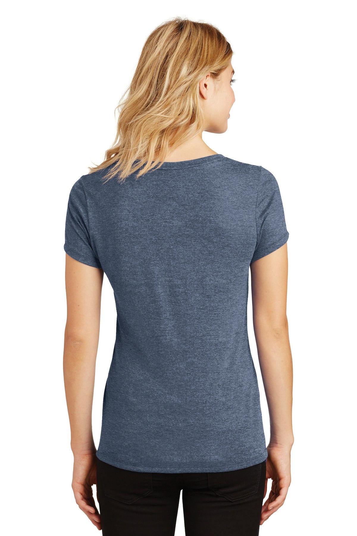 Women's Perfect Tri V-Neck Tee - Navy Frost