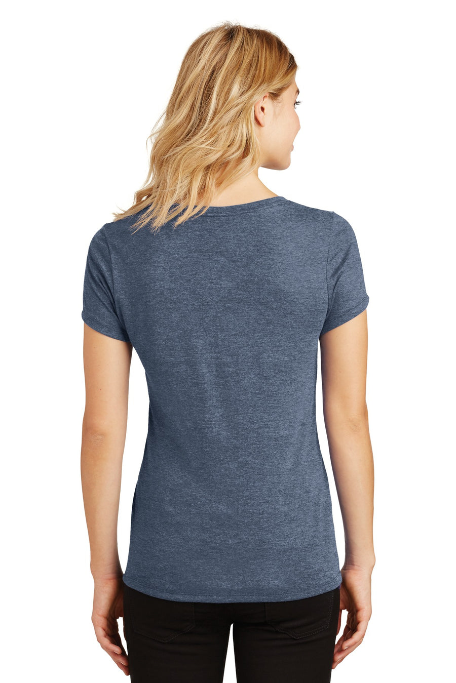 Women's Perfect Tri V-Neck Tee - Navy Frost