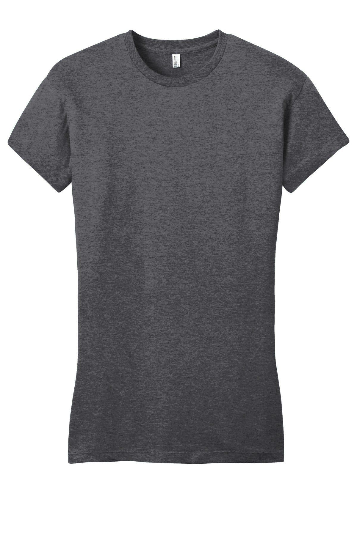 Women's Fitted Very Important Tee - Heather Charcoal