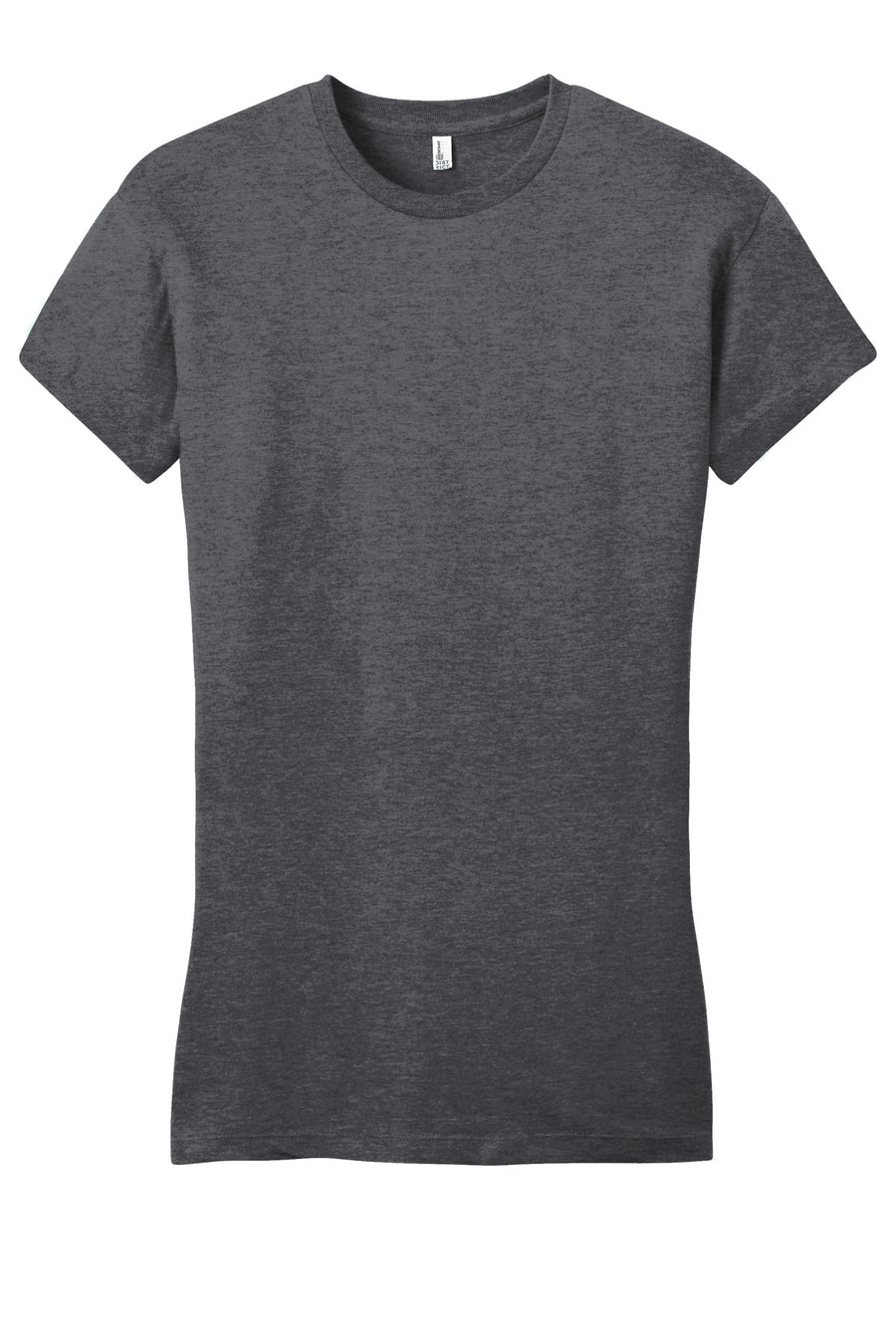 Women's Fitted Very Important Tee - Heather Charcoal
