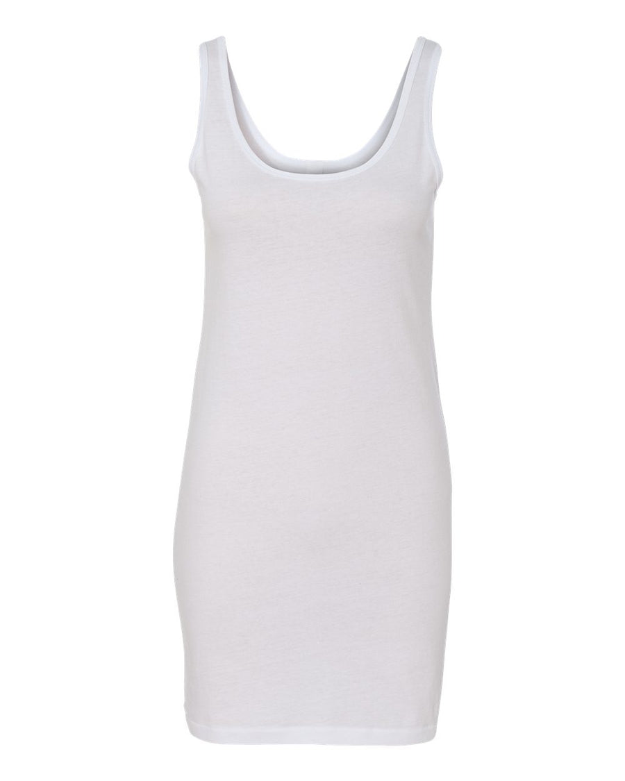 Women's Jersey Tank Dress - White