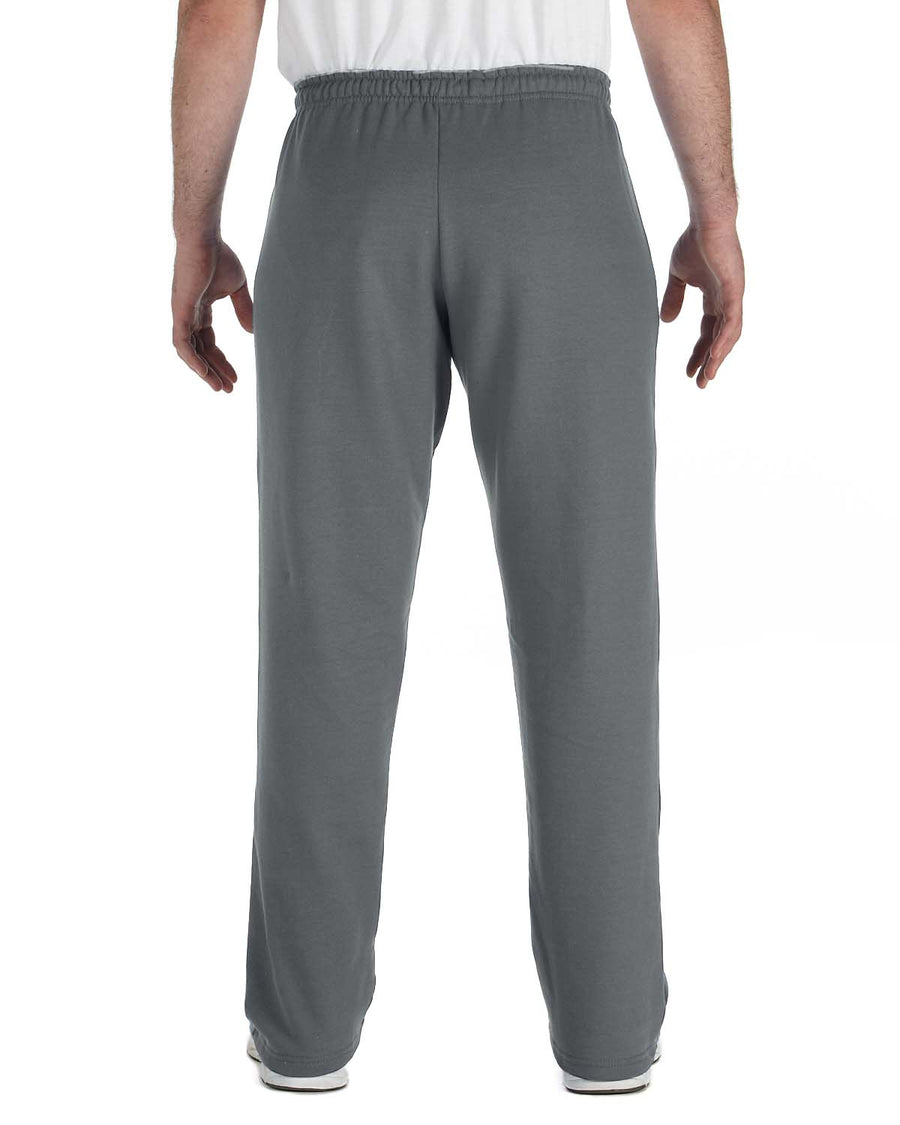 Unisex Heavy Blend™  50/50 Open-Bottom Sweatpants - Charcoal