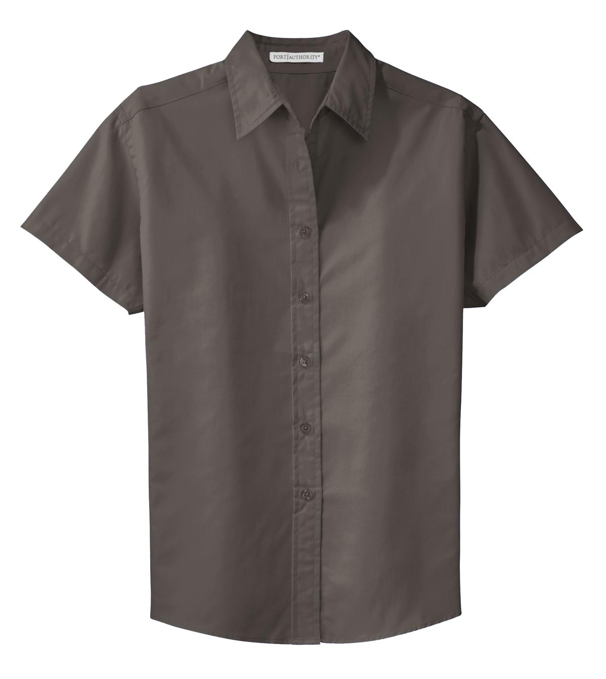Women's Short Sleeve Easy Care Shirt - Bark