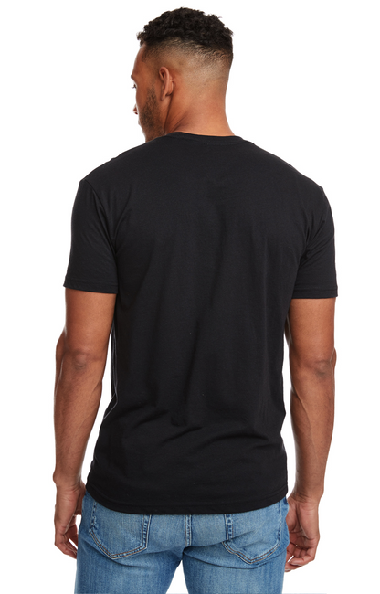 Unisex CVC Crewneck T-Shirt - Black