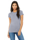 Bella + Canvas 6004 - Women's Junior Fit Favorite T-Shirt - Heather Blue