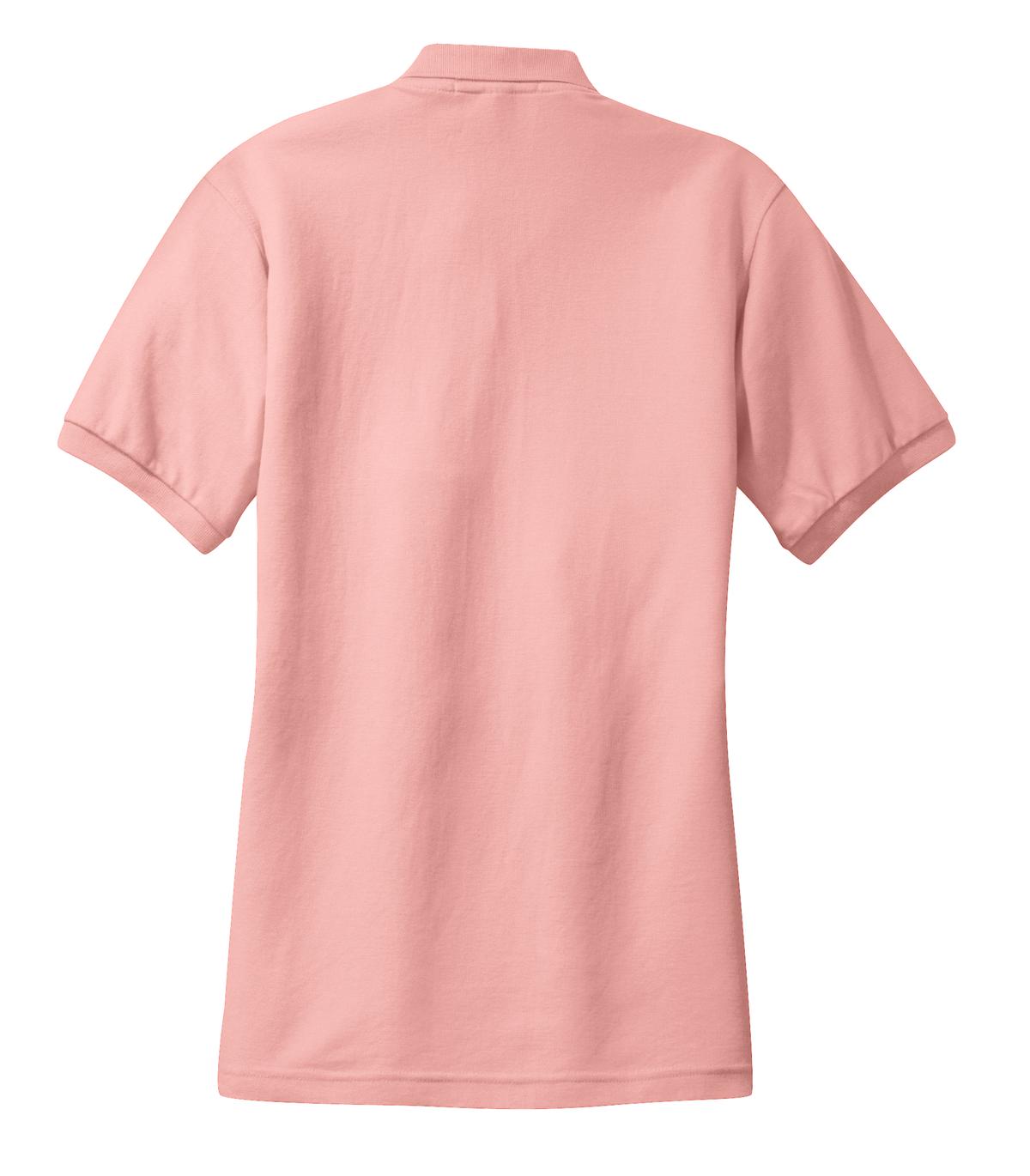 Women's Silk Touch Polo - Light Pink