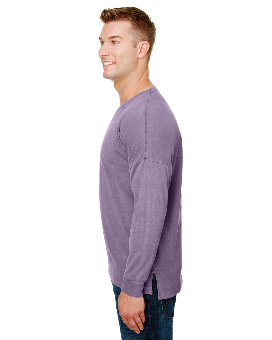 Unisex Heavyweight RS Oversized Long-Sleeve T-Shirt - Wine