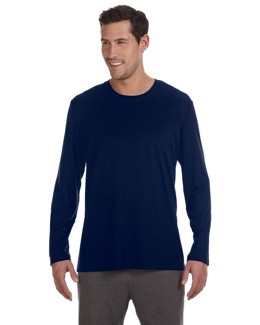 Unisex Performance Long-Sleeve T-Shirt - Sport Navy