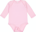 Infant Long-Sleeve Bodysuit - Pink