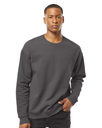 Unisex Fleece Crew - Charcoal
