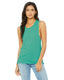 Bella + Canvas B8803 - Women's Flowy Scoop Muscle Tank - Teal