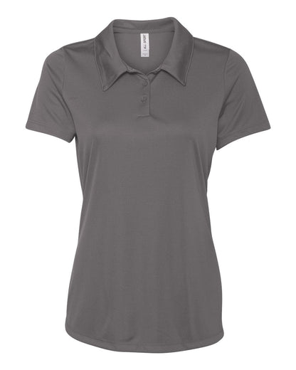 Women's Performance 3-Button Sport Shirt - Sport Graphite