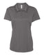 All Sport W1809 - Women's Performance 3-Button Sport Shirt - Sport Graphite