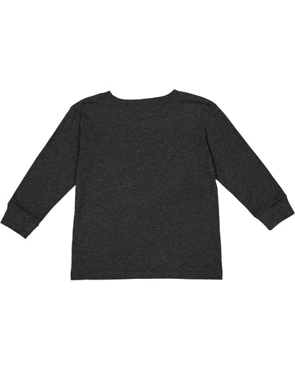 Toddler Long-Sleeve Fine Jersey T-Shirt - Vintage Smoke