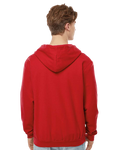 Unisex Fleece Zip Hoodie - Red
