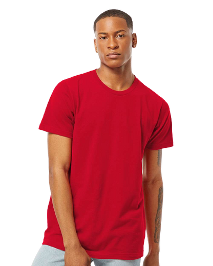 Unisex Fine Jersey Tee - Red