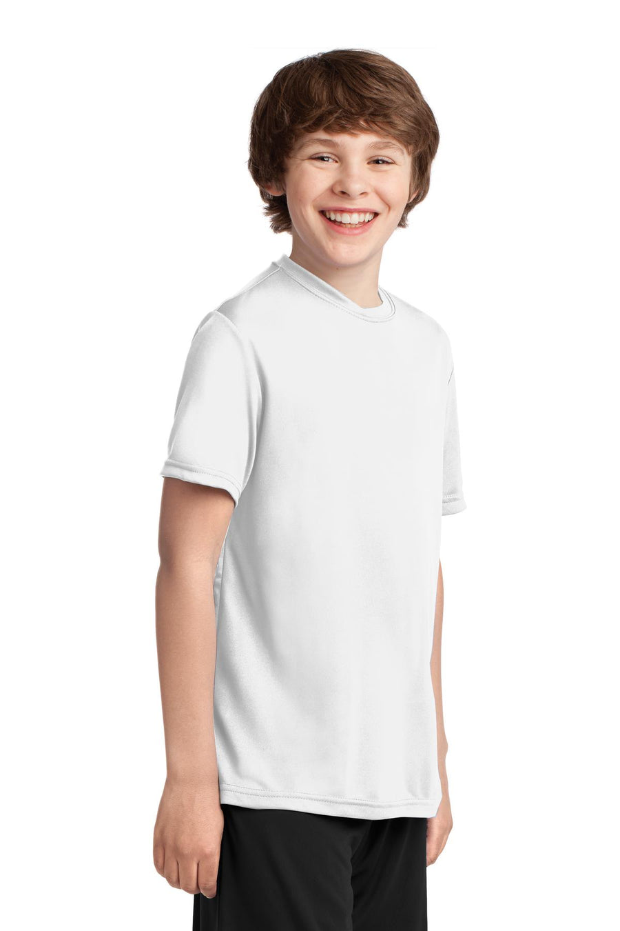 Youth Performance Tee - White