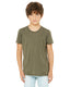 Bella + Canvas 3413Y - Youth Triblend Short-Sleeve T-Shirt - Olive Triblend