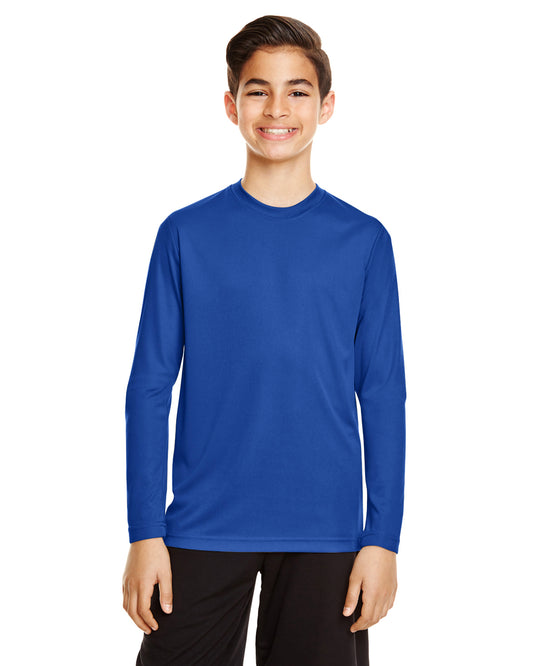 Youth Zone Performance Long-Sleeve T-Shirt - Sport Royal