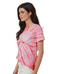 Cyclone Pinwheel Short Sleeve T-Shirt - Coral