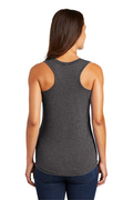 Women's Perfect Tri Racerback Tank - Heather Charcoal
