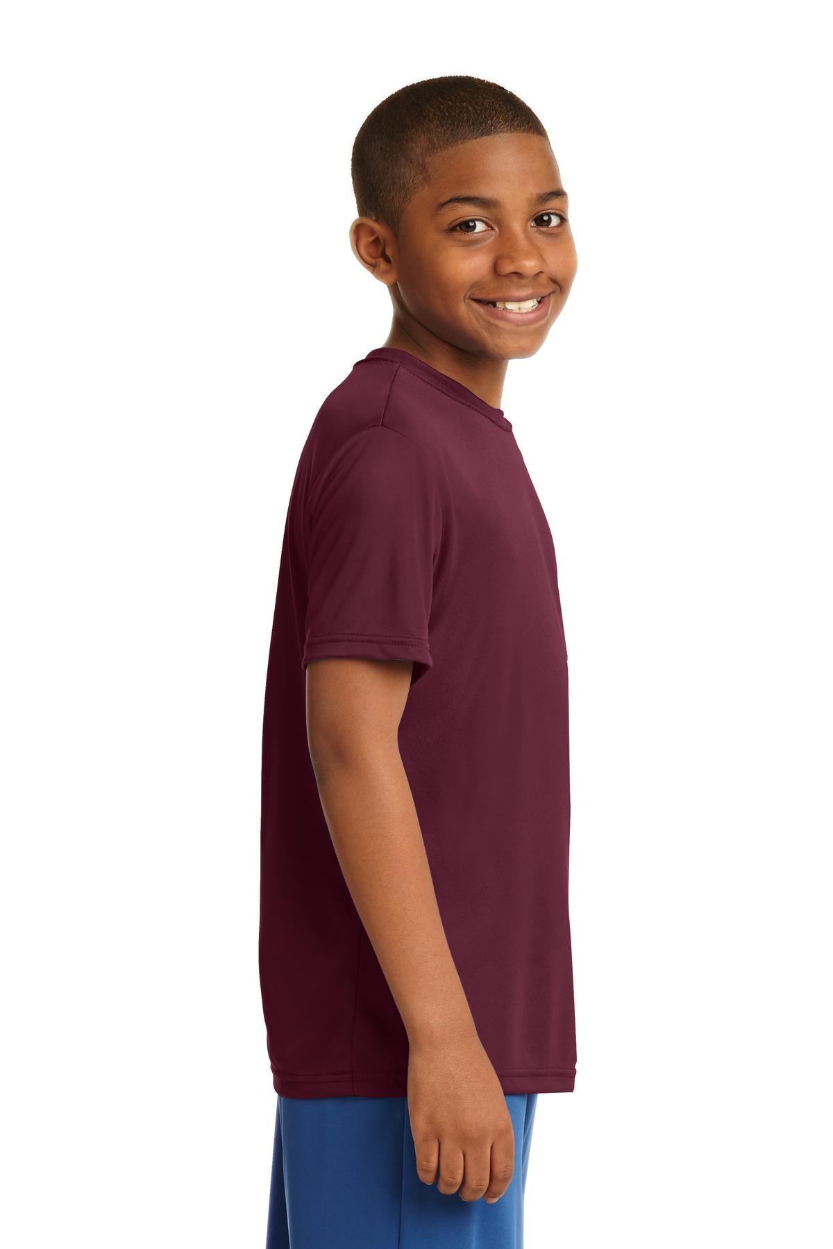 Youth PosiCharge Competitor Tee - Cardinal