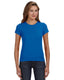 Anvil 1441 - Women's 1x1 Baby Rib Scoop T-Shirt - Royal Blue