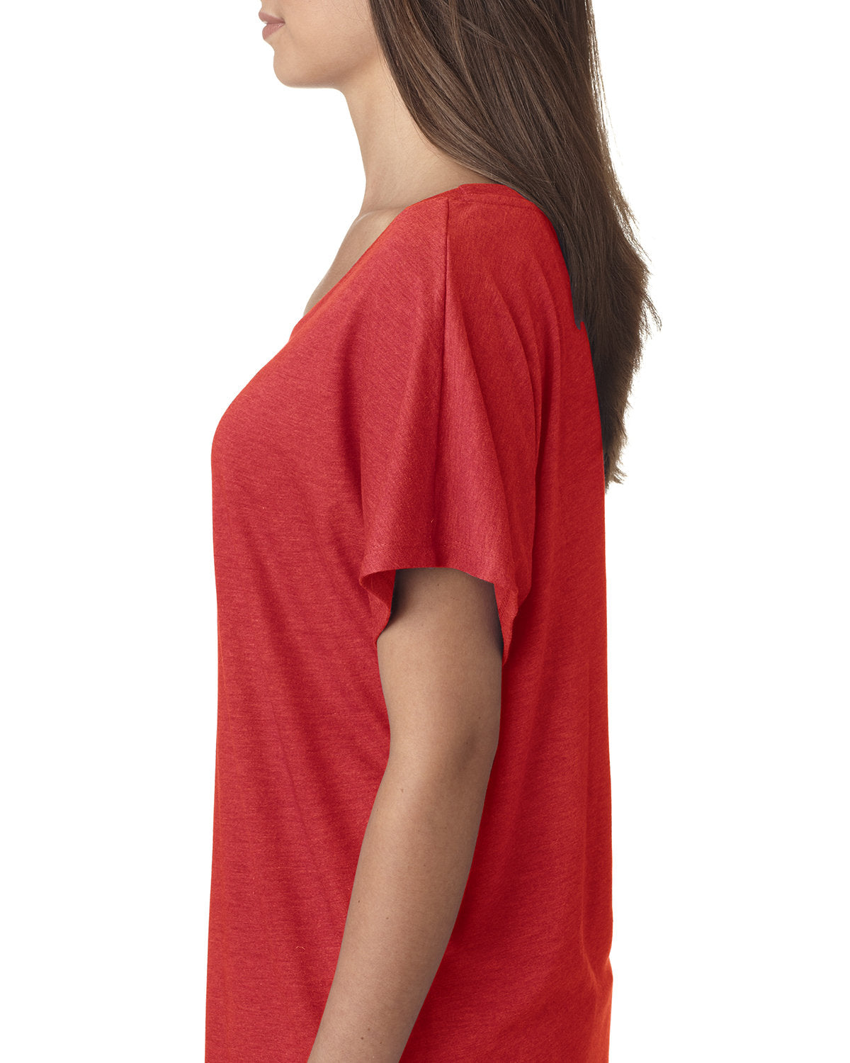 Women's Triblend Dolman - Vintage Red