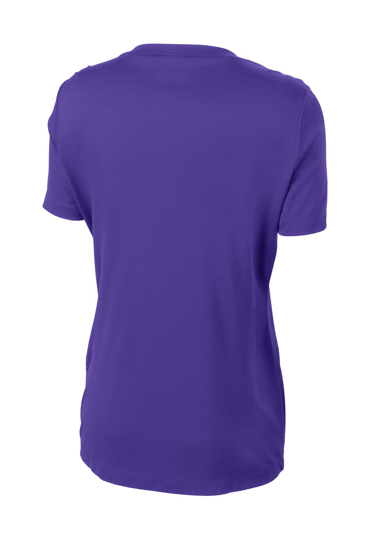 Women's PosiCharge Competitor V-Neck Tee - Purple