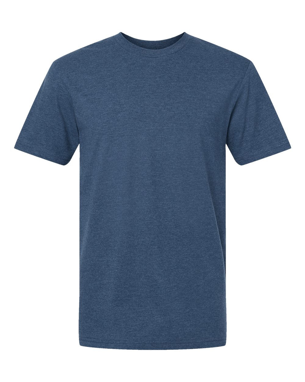 Unisex CVC T-Shirt - Heather Sea Blue