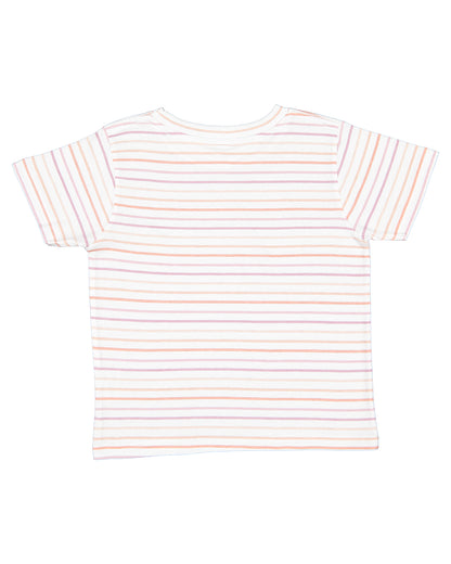 Toddler Fine Jersey T-Shirt - Lilac Stripe