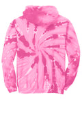 Unisex Tie-Dye Pullover Hoodie - Pink