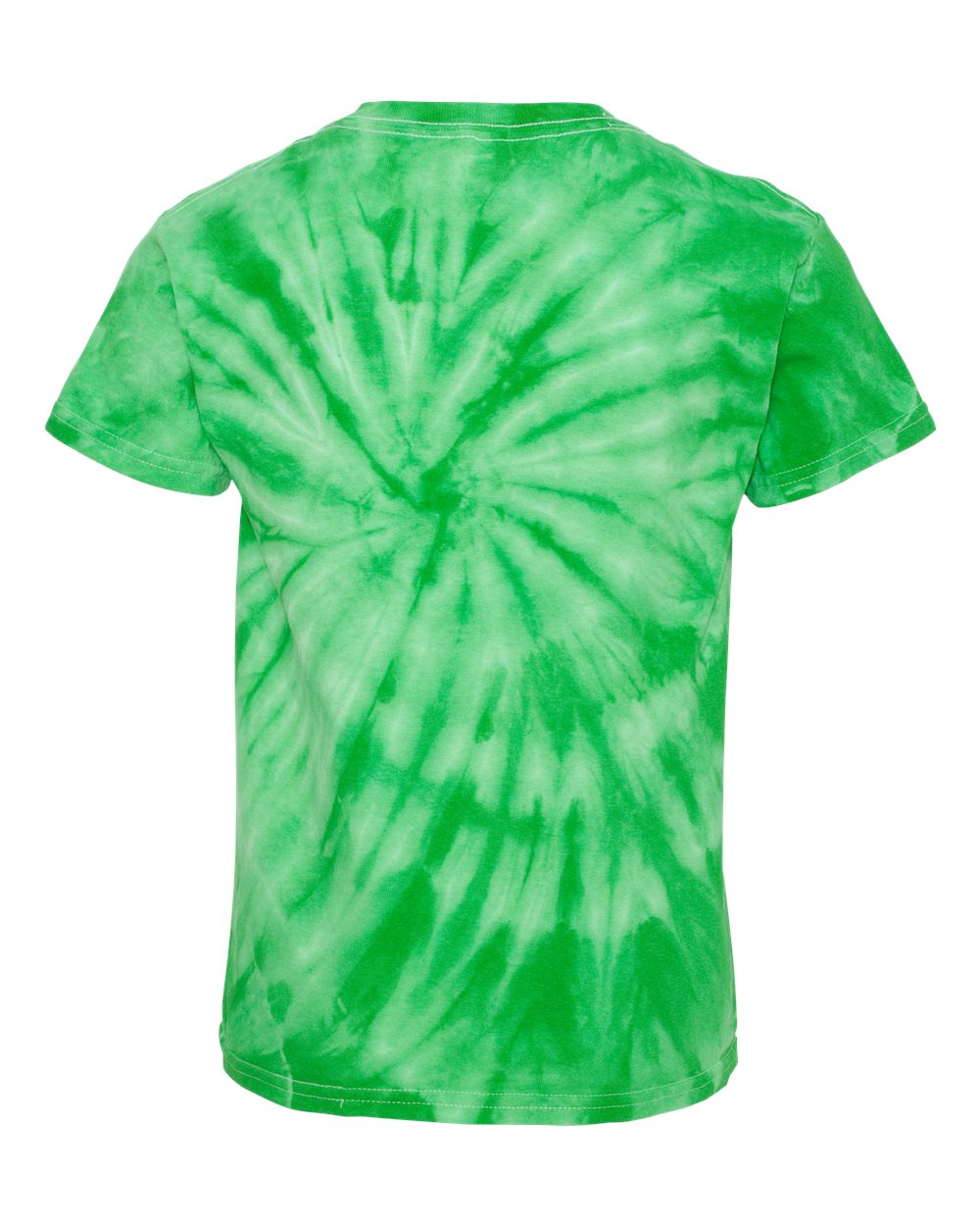 Youth Cyclone Vat-Dyed Pinwheel Short Sleeve T-Shirt - Kelly