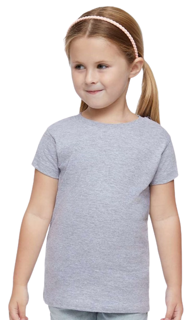 Toddler Girls' Fine Jersey T-Shirt - Heather