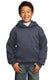 Port & Company PC90YH - Youth Core Fleece Pullover Hoodie - Heather Navy