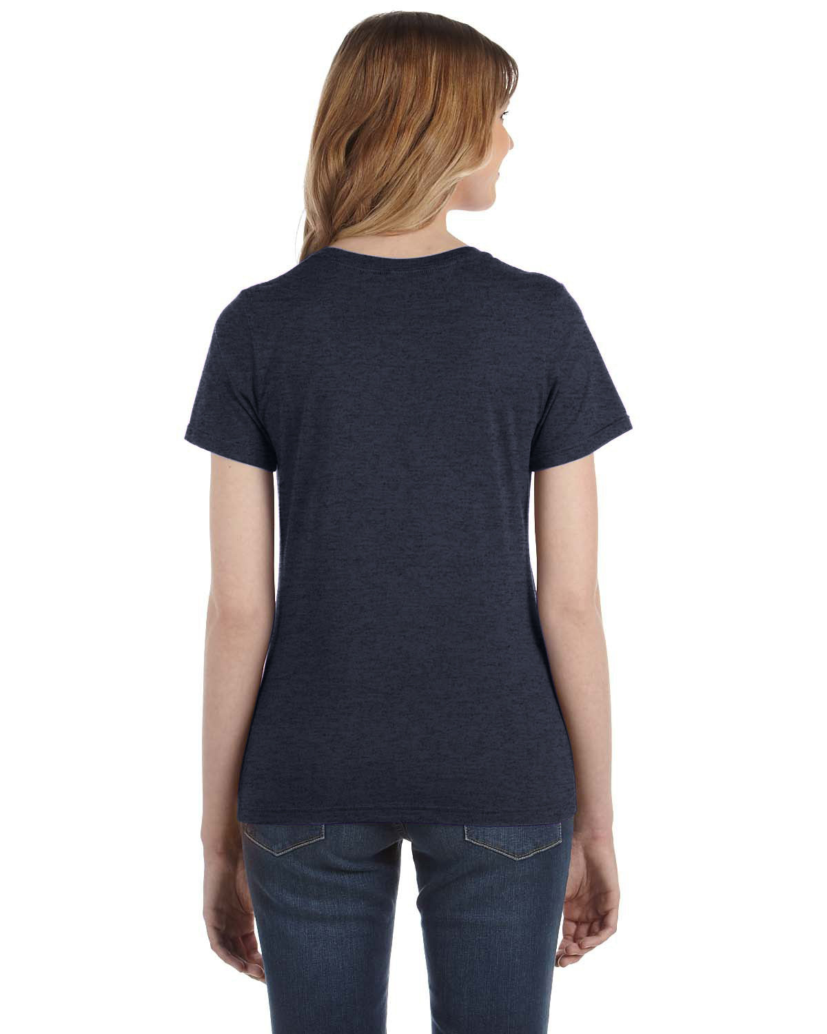 Women's Lightweight T-Shirt - Heather Navy