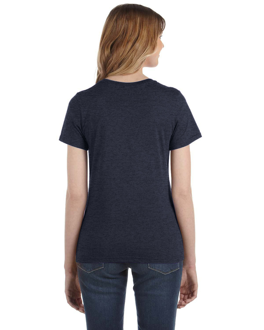Women's Lightweight T-Shirt - Heather Navy