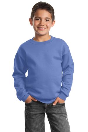 Youth Core Fleece Crewneck Sweatshirt - Carolina Blue