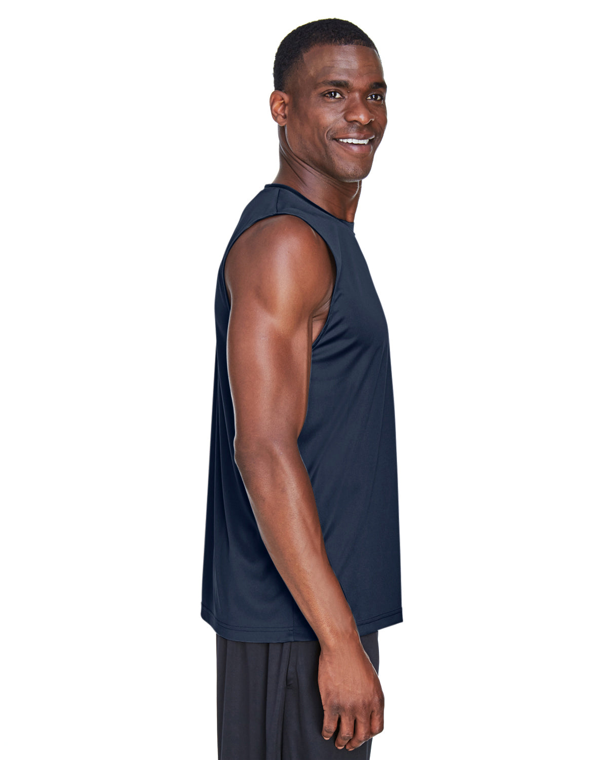 Men's Zone Performance Muscle T-Shirt - Sport Dark Navy