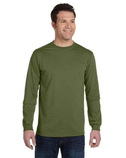 Men's 100% Organic Cotton Classic Long-Sleeve T-Shirt - Olive