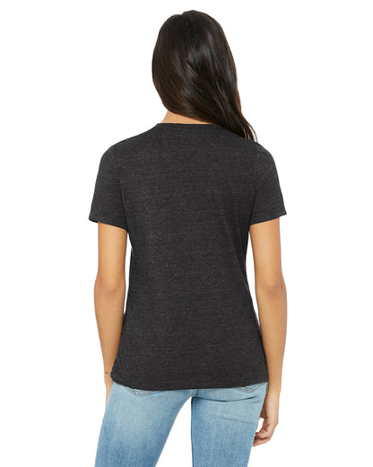 Women's Heathered Relaxed Jersey Short-Sleeve T-Shirt - Heather Dark Gray