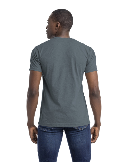 Unisex CVC Crewneck T-Shirt - Indigo