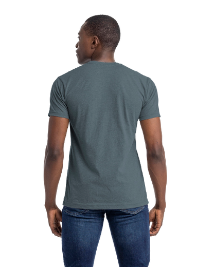 Unisex CVC Crewneck T-Shirt - Indigo