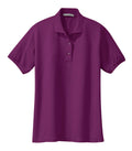 Women's Silk Touch Polo - Deep Berry