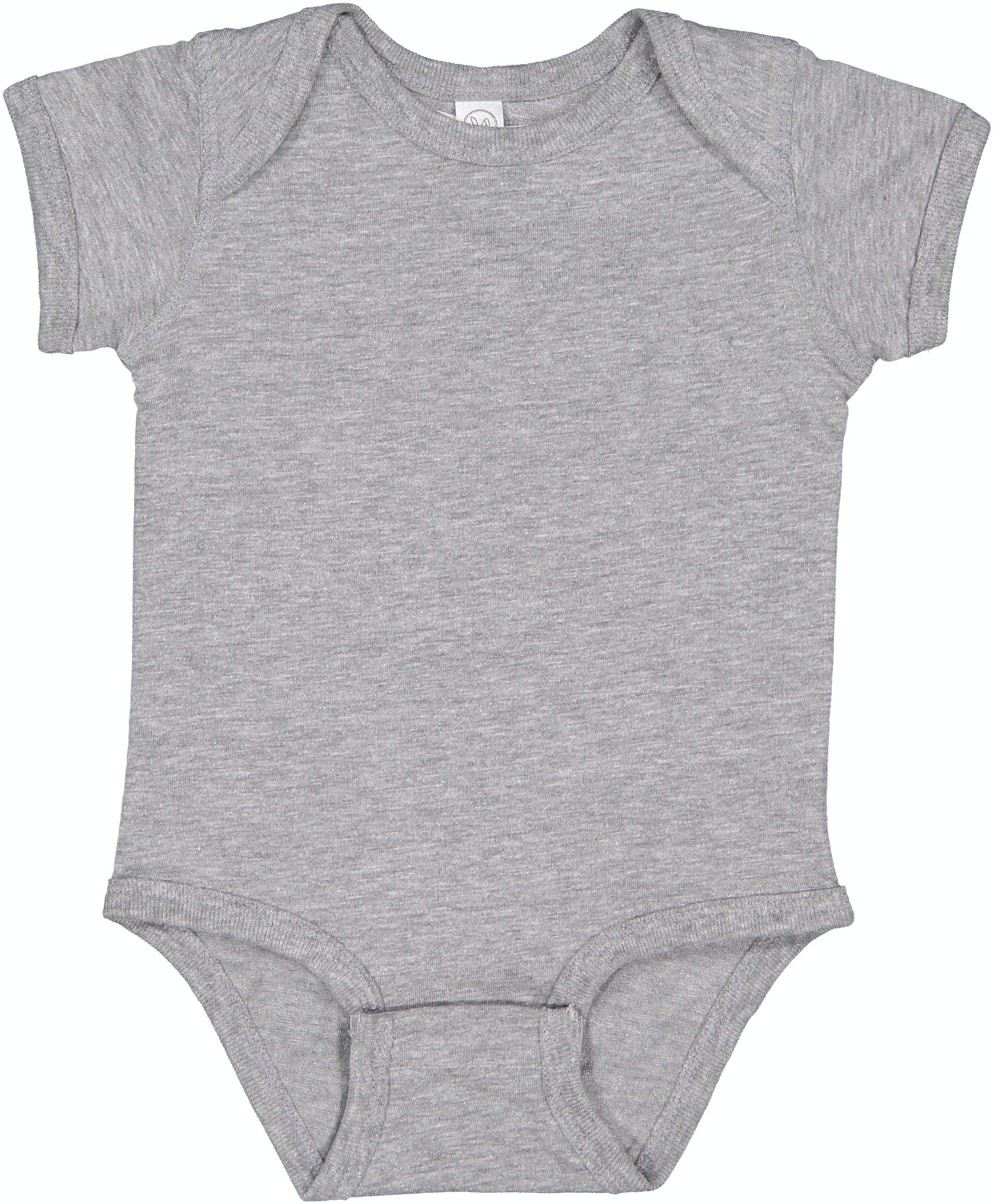 Infant Fine Jersey Bodysuit - Heather